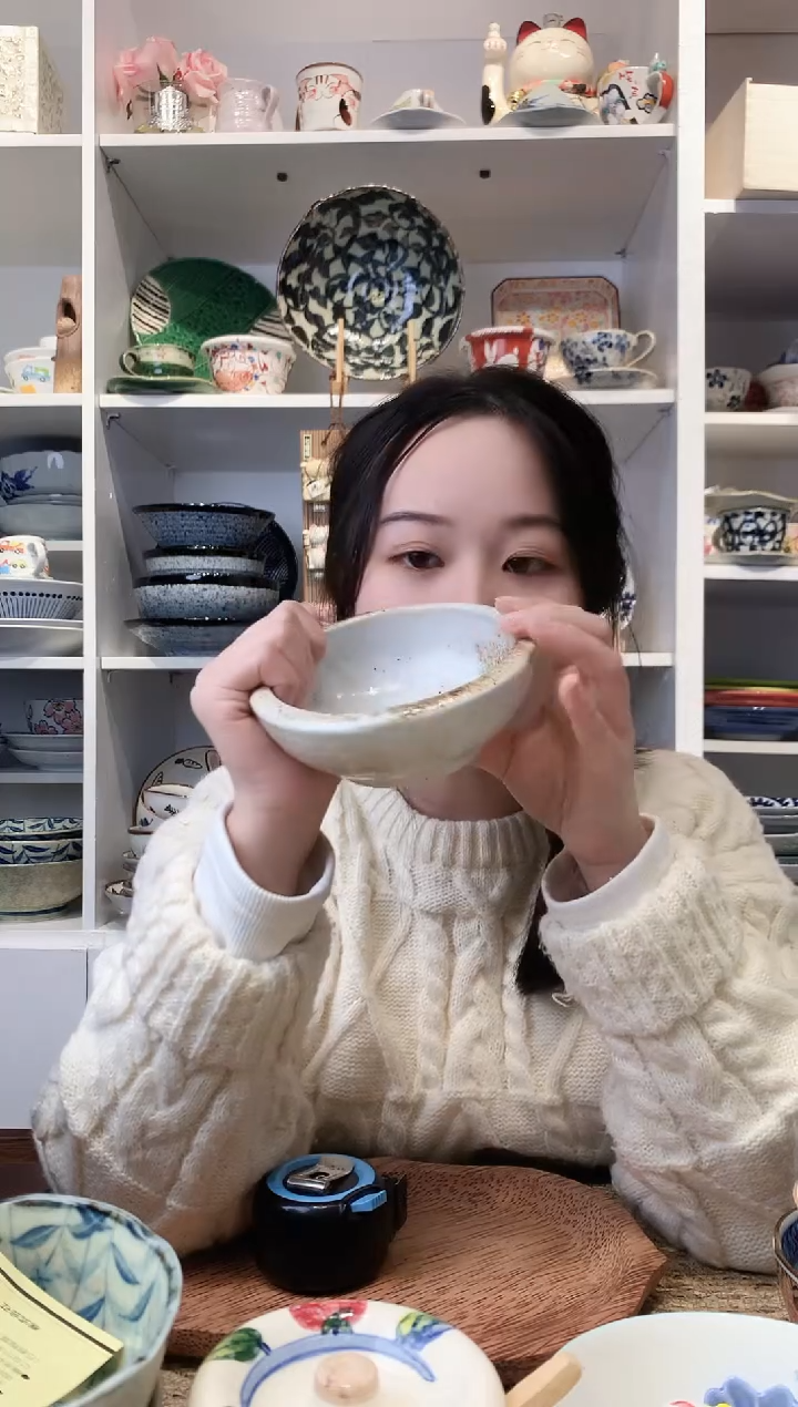 陶瓷【孤品】雪志野小钵