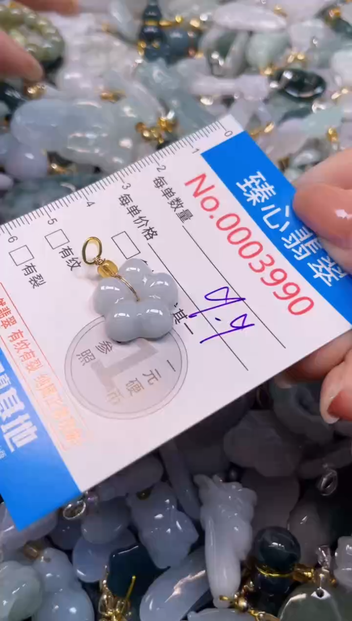 颈饰未镶嵌翡翠3990