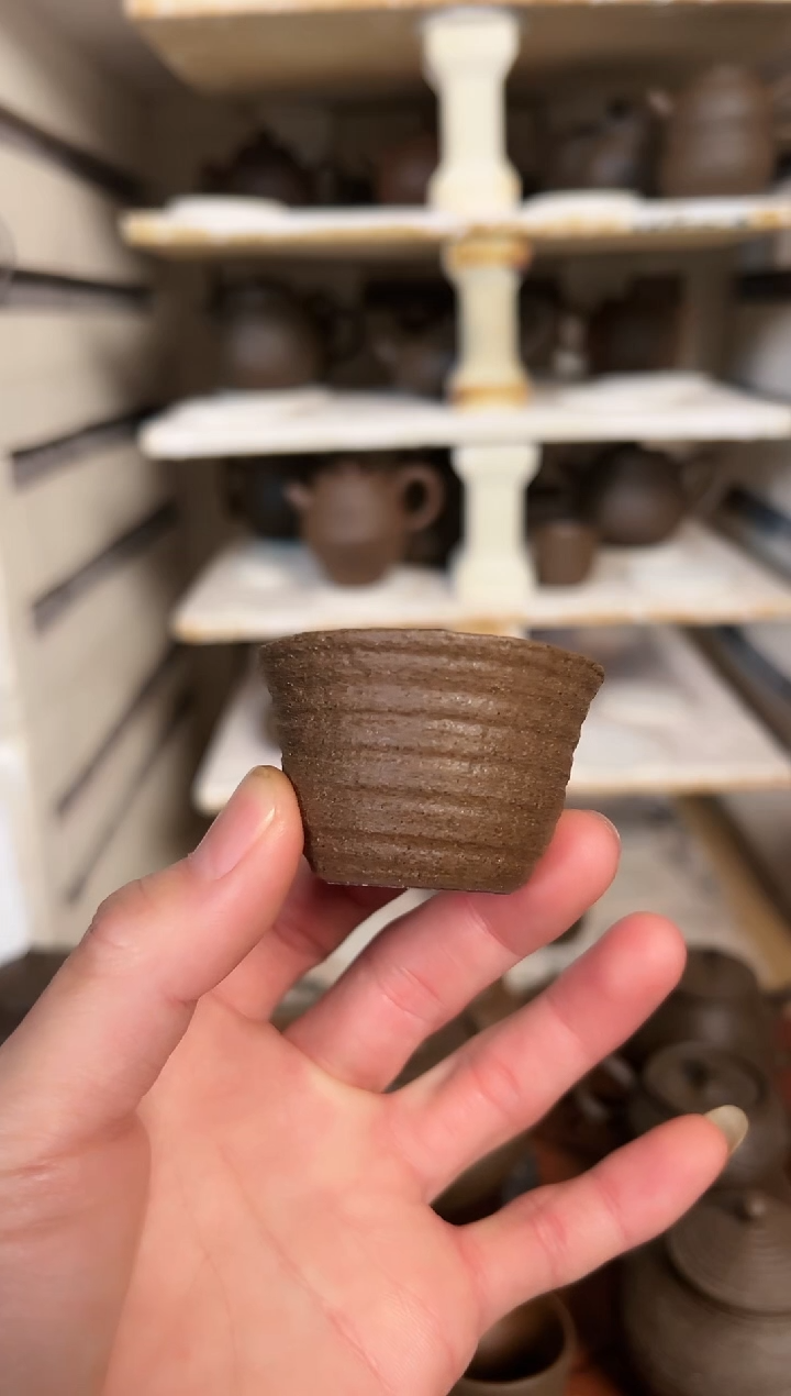 【闪购商品】冰碛岩陶制手工杯