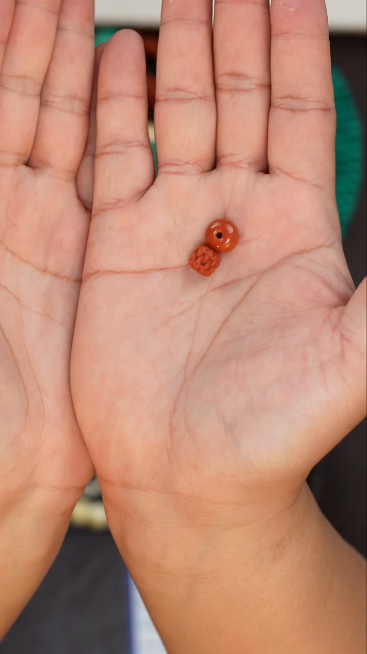 【闪购商品】南红玛瑙配饰未镶嵌南红配饰2个