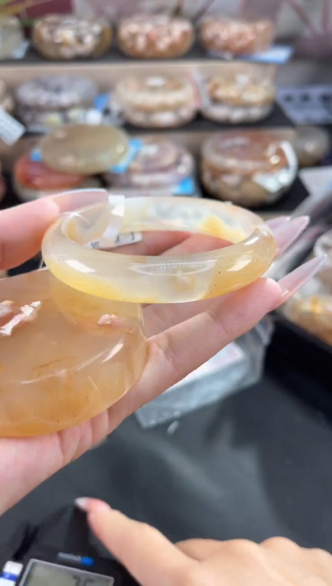 未镶嵌手镯石英质玉57