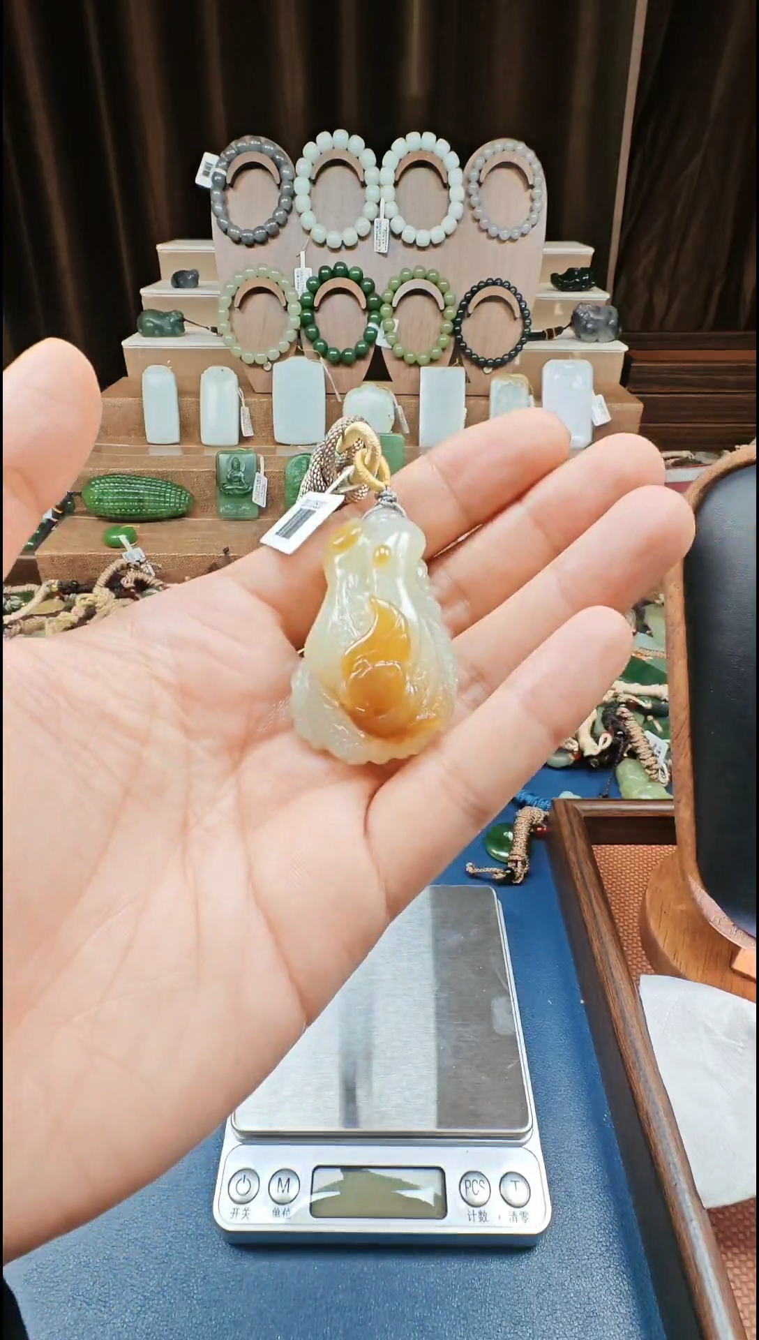 颈饰未镶嵌和田玉多样性发货拍一发一