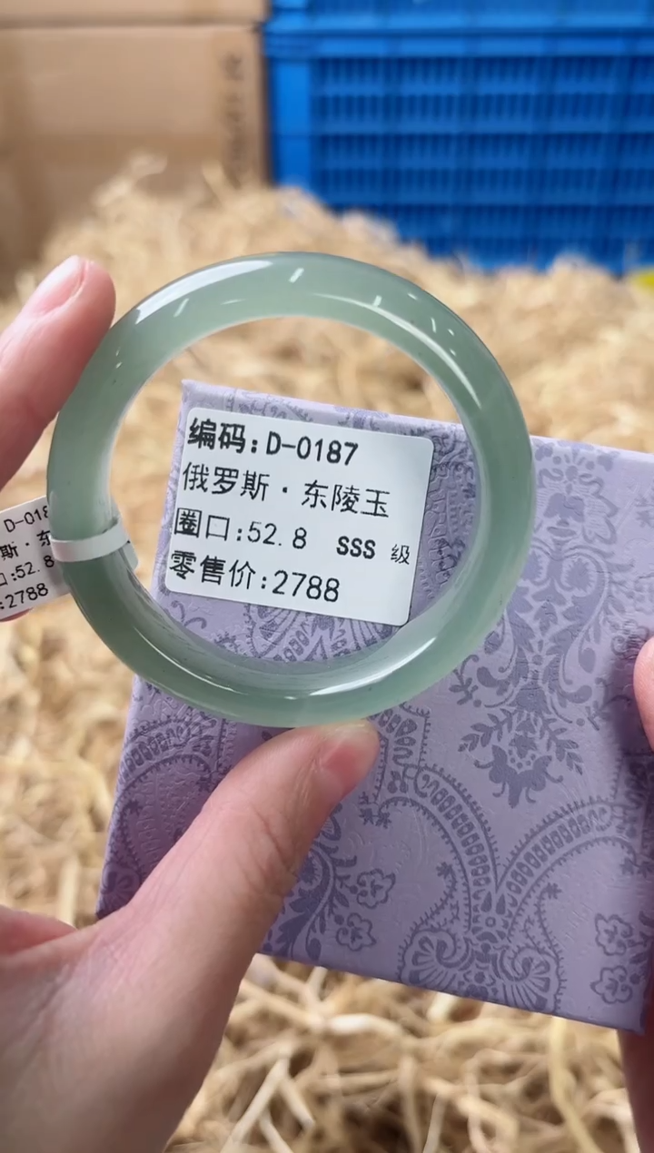 未镶嵌手镯石英质玉D-0187