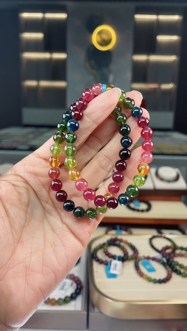 【闪购商品】碧玺单圈手串未镶嵌（多样性发一条）Q