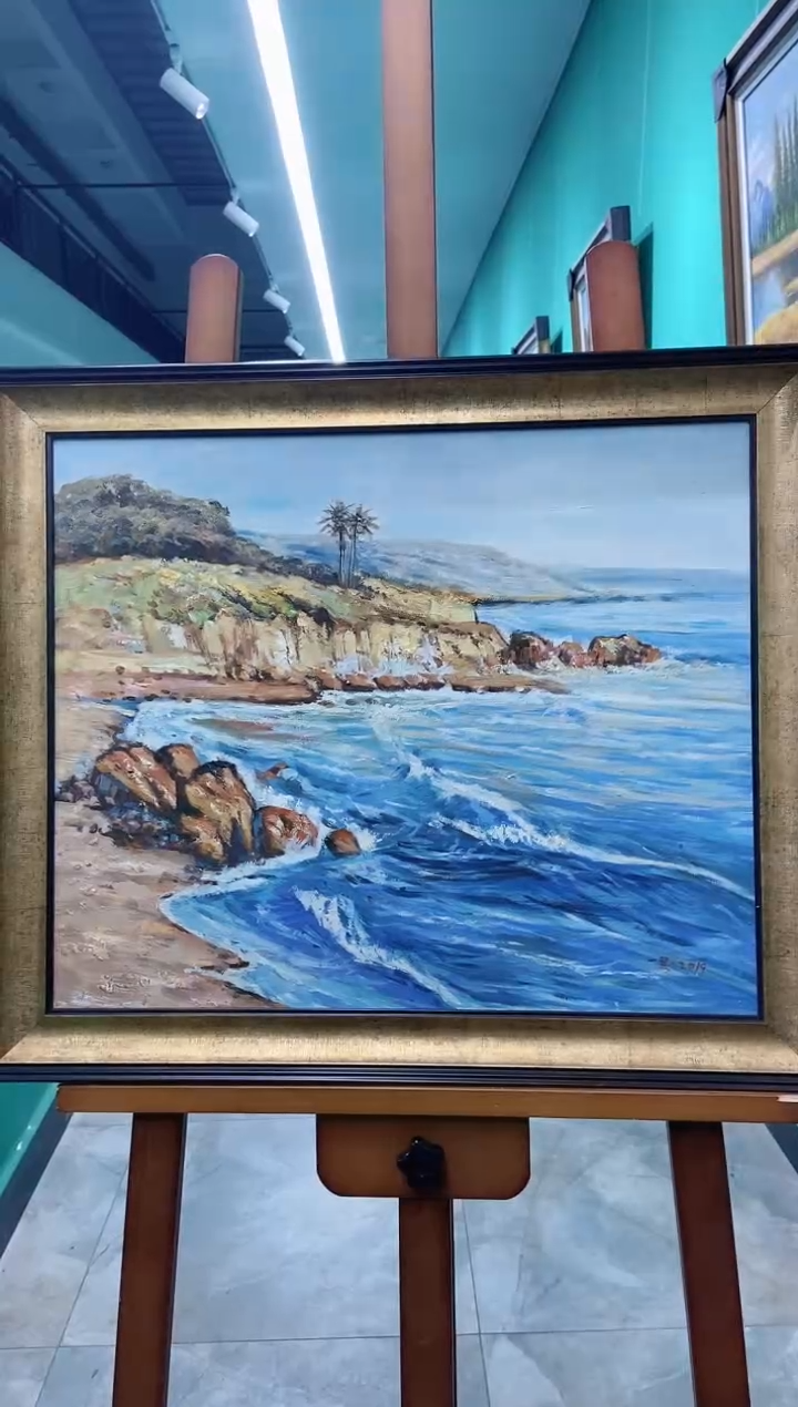 【闪购商品】油画梁一旻老师油画作品12