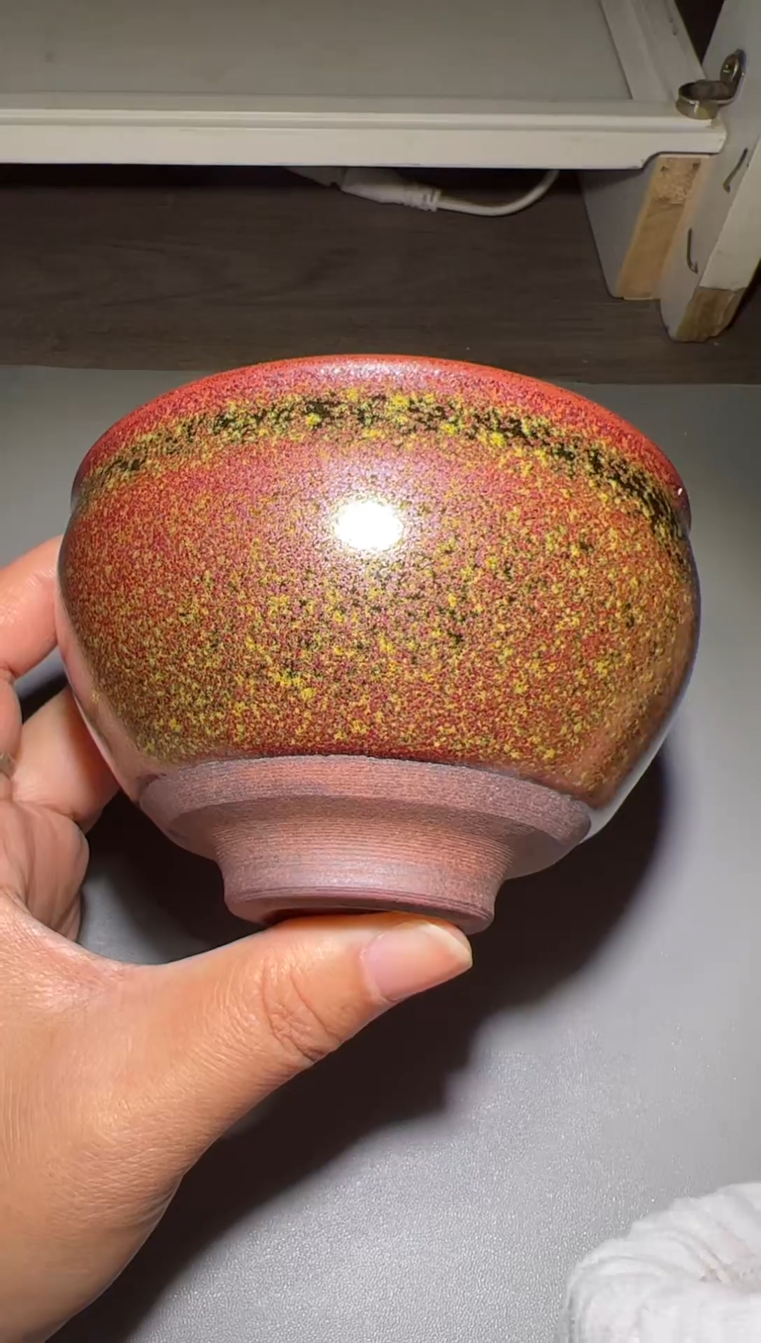 茶盏建窑建盏福利柴烧