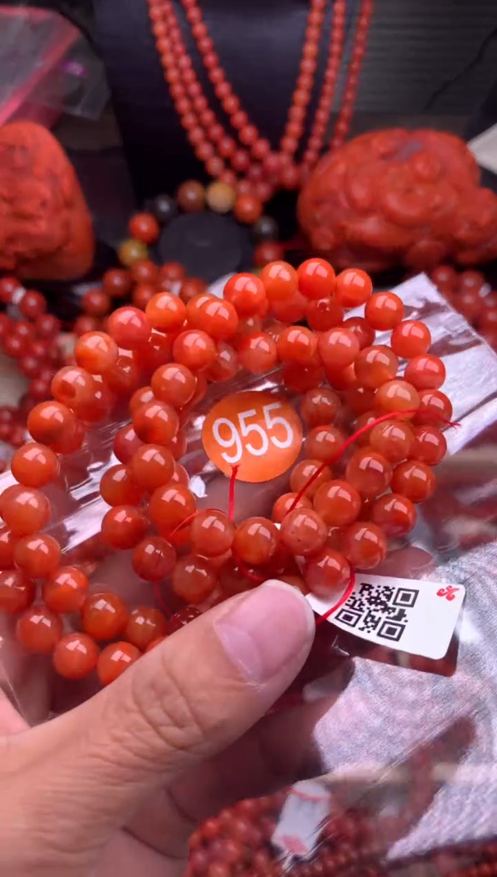 【闪购商品】南红玛瑙珠宝奇石未镶嵌955-8