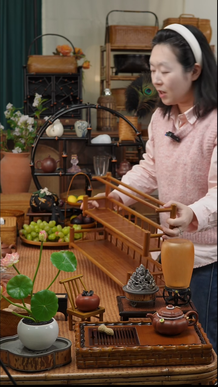 【闪购商品】云梯三层壶架杯架沥水架