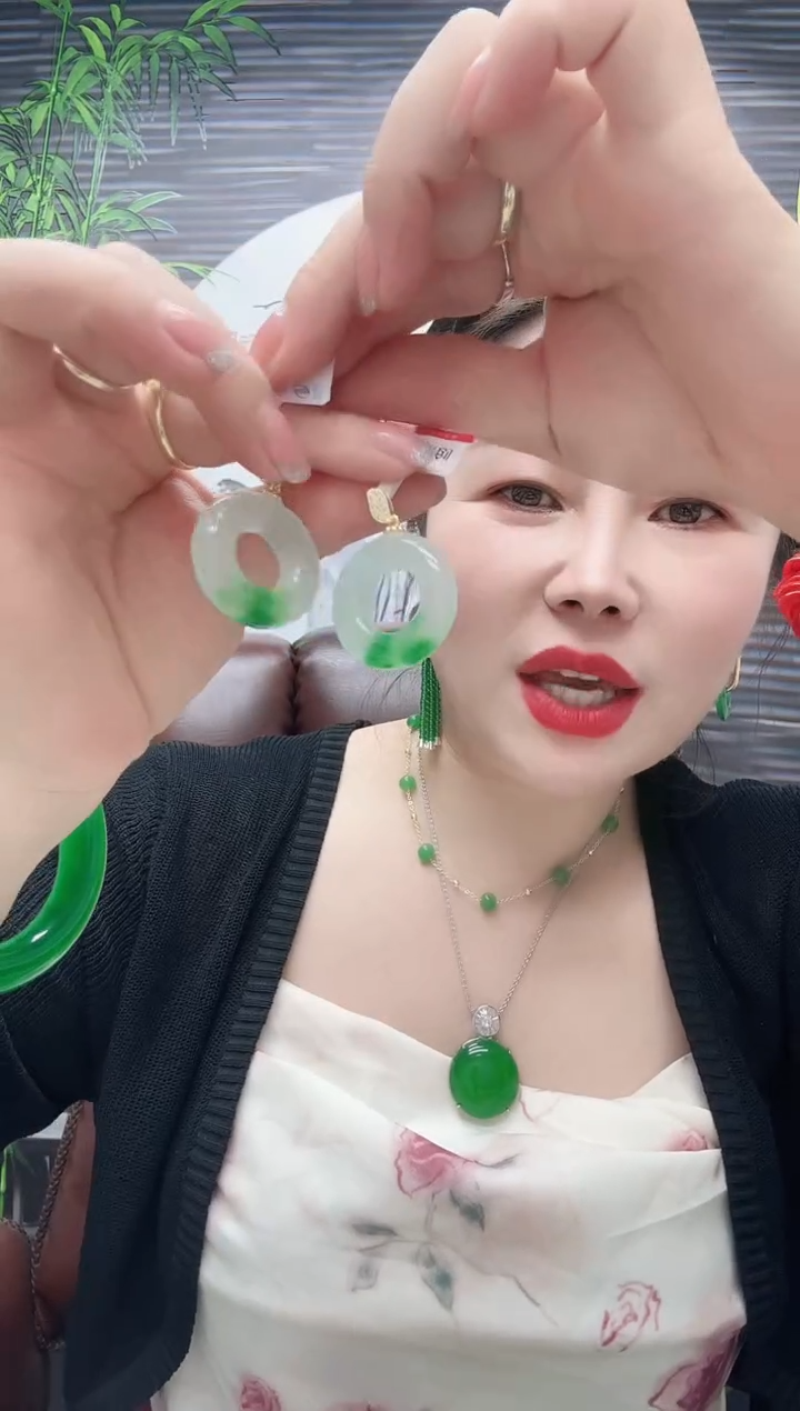 三十一编号甜甜圈耳坠