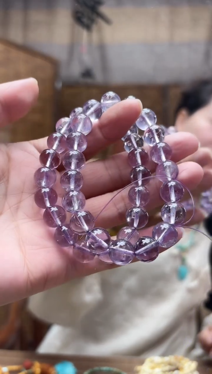 未镶嵌手链紫晶手串 多样性发一件