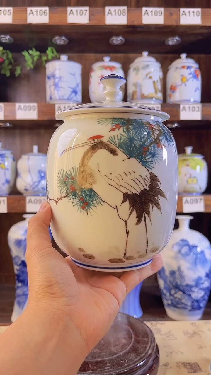 君陶瓷纯迎手工手绘30