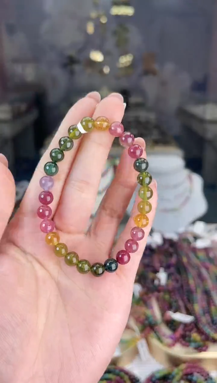 【闪购商品】碧玺/未镶嵌6mm+碧玺单圈多样性发货