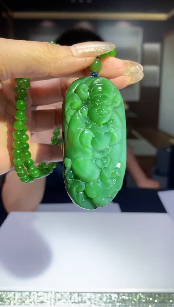 定制和田玉Boss阳天然和田玉（拍一发一）