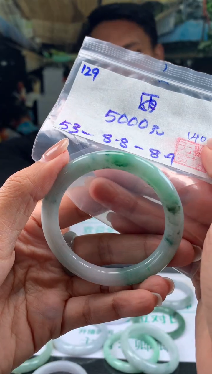 【闪购商品】翡翠手镯未镶嵌翡翠手镯 下单联系小耳机#129