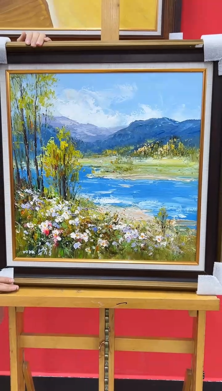 【闪购商品】油画梁静-50×60-油画作品