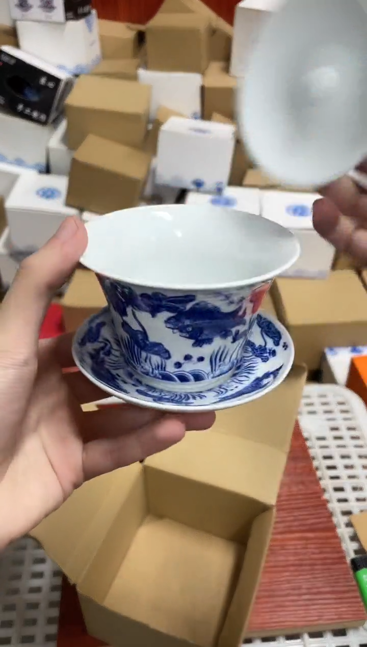 精美盖碗便宜清了