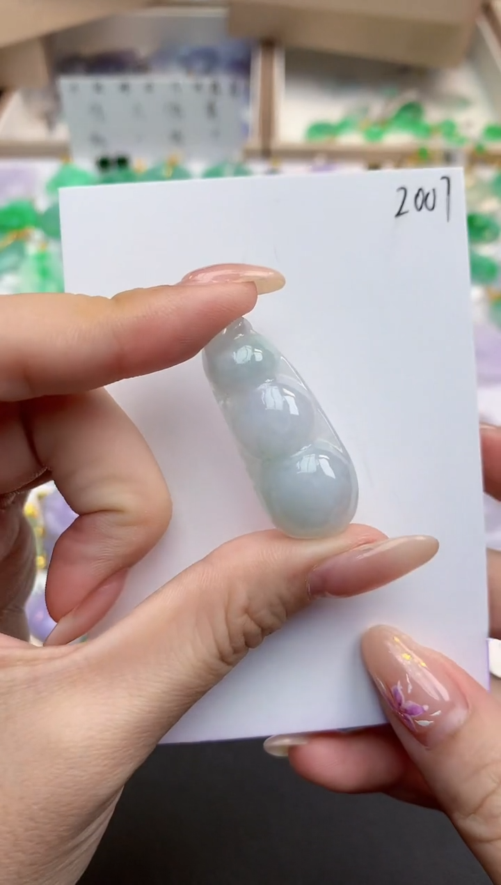 颈饰未镶嵌翡翠天然缅甸A货翡翠