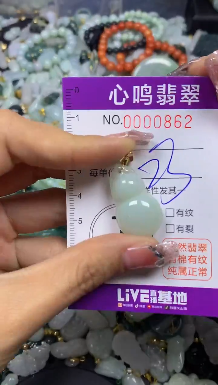 【闪购商品】翡翠颈饰未镶嵌闪购00862