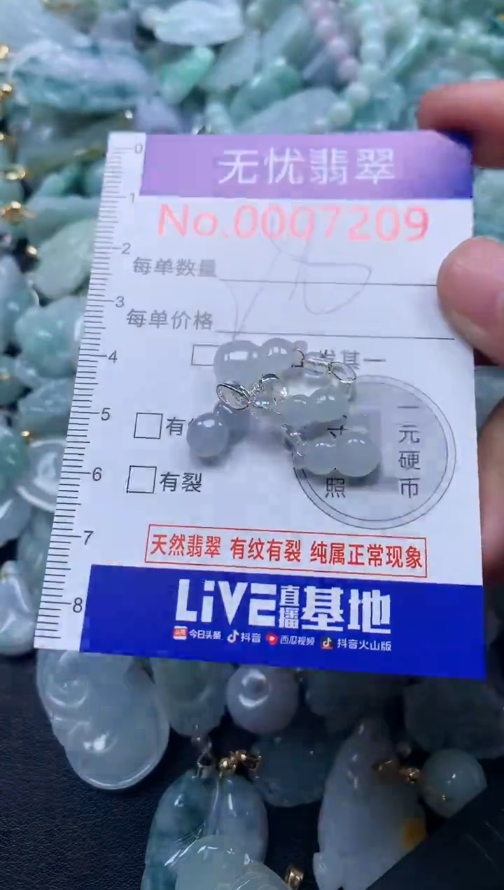 颈饰未镶嵌翡翠7209