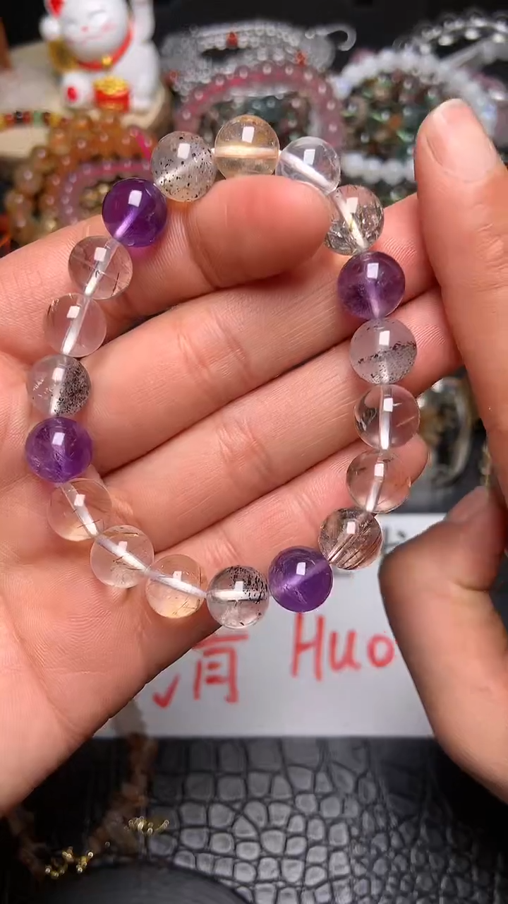 【闪购商品】水晶手链未镶嵌天然水晶手链77