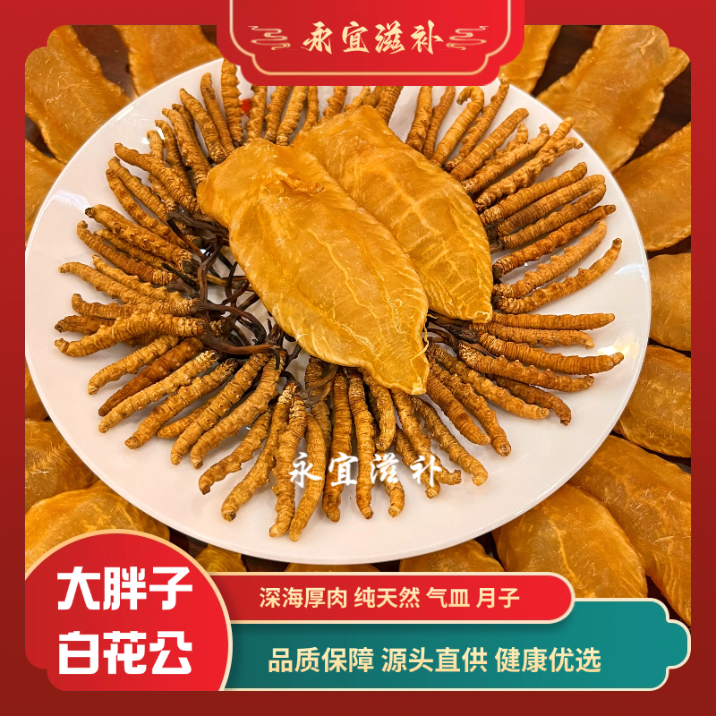 深海无添加日常保健健康养生胶原白花胶永宜甄选鱼胶