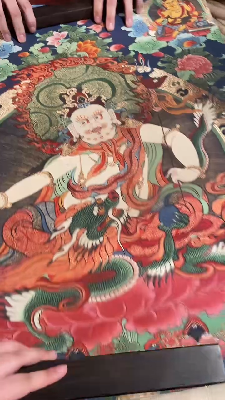 卷轴画手绘唐卡062