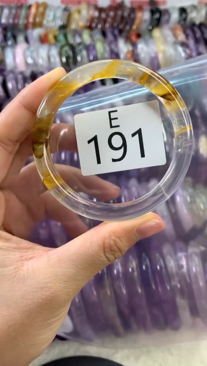 【闪购商品】水晶水晶手镯E未镶嵌191-55