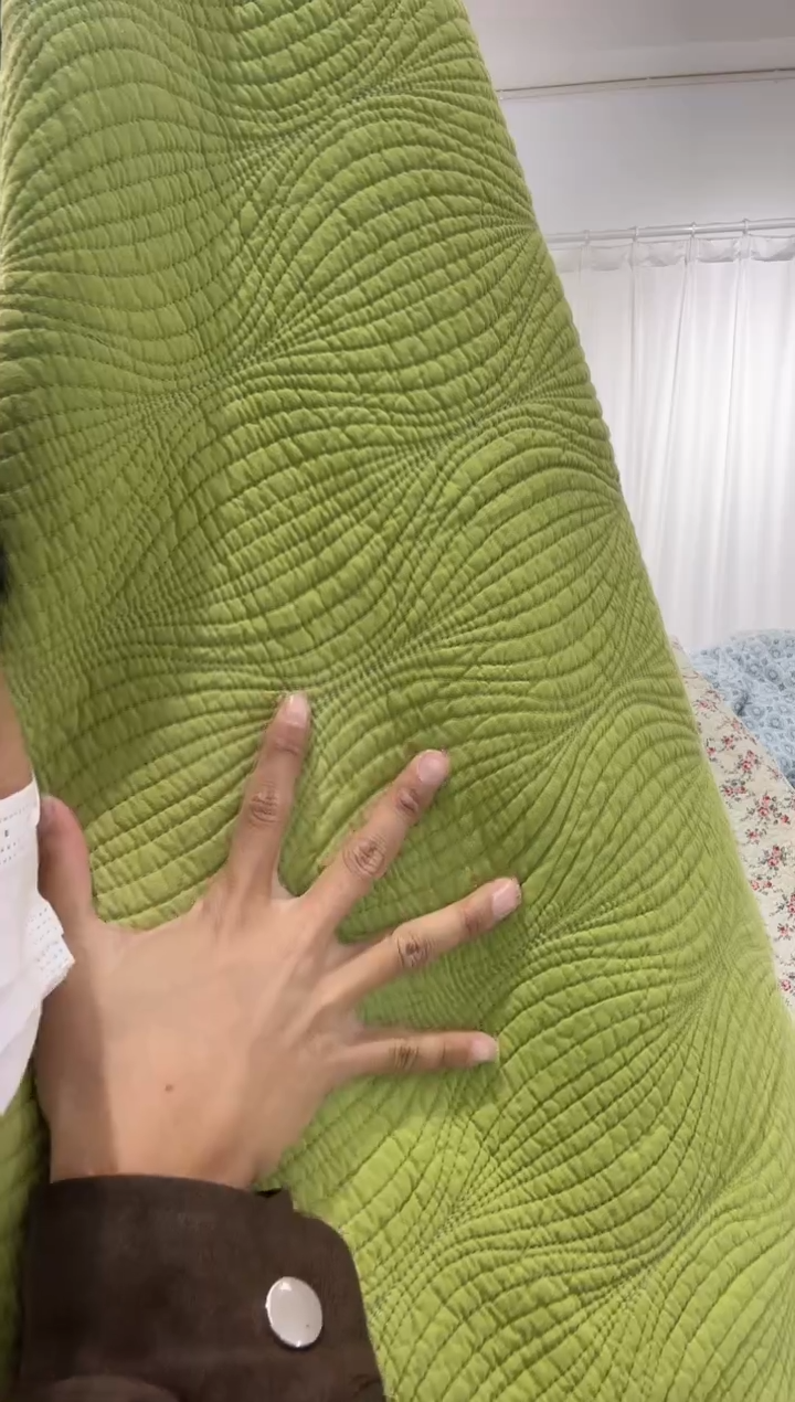 棉170*200纯棉床盖12号微瑕