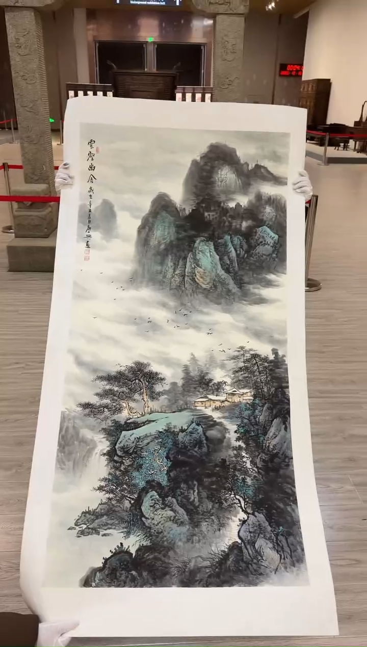 国画50赵隆轩美术馆李庆兴老师作品