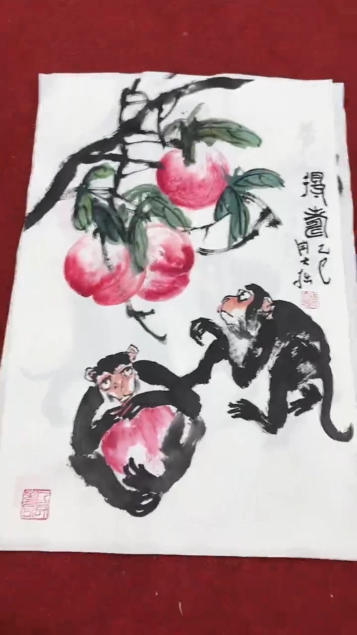 国画周大拙/国画/画心