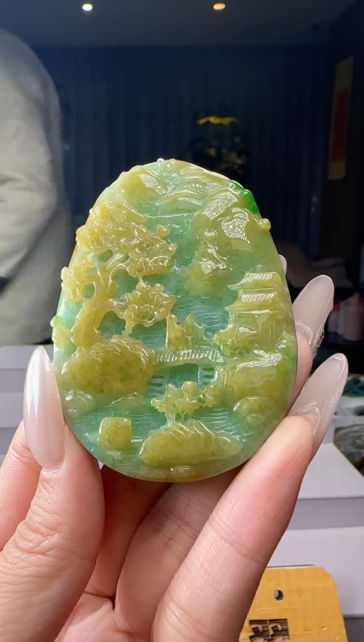 颈饰未镶嵌翡翠MM@@960Q7J04151