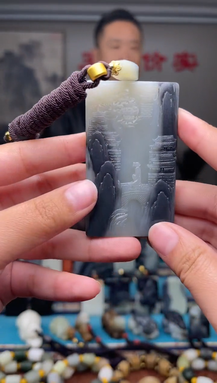 未镶嵌和田玉挂件1