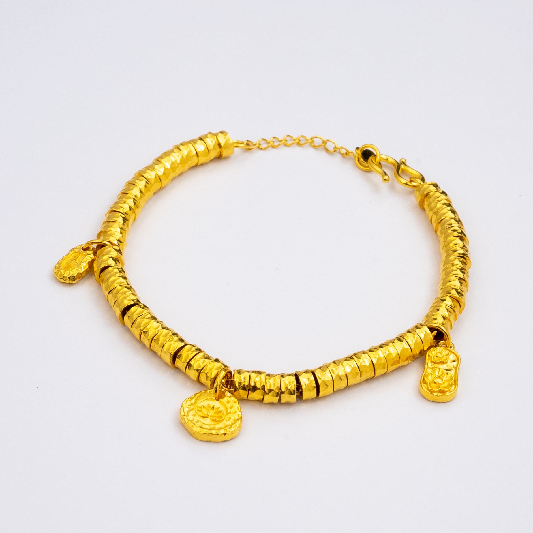 足银手链 足银手链 古法盘缠手链百搭经典