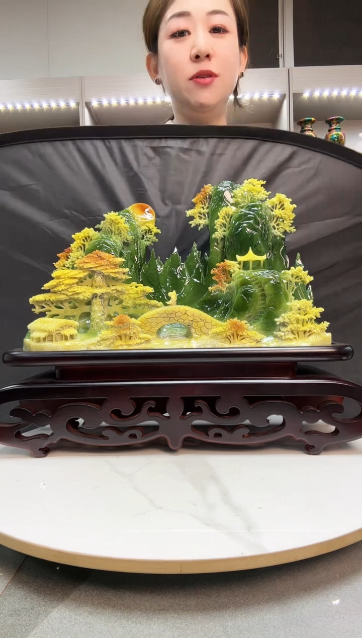 石材天然石材高端家居摆件