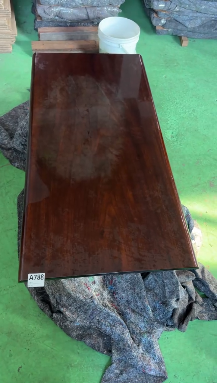 木（非红木类）进口款A788黑金檀120*60*4.5微瑕不带腿 