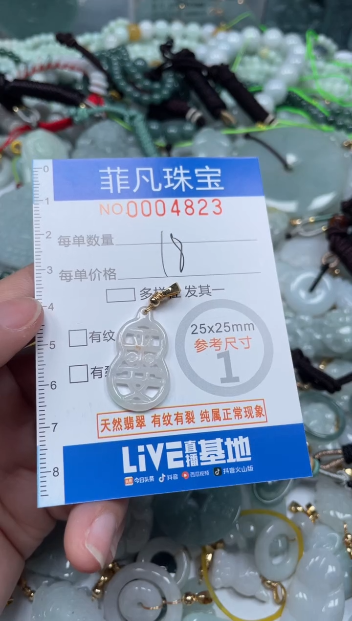 【闪购商品】翡翠颈饰未镶嵌00..4823