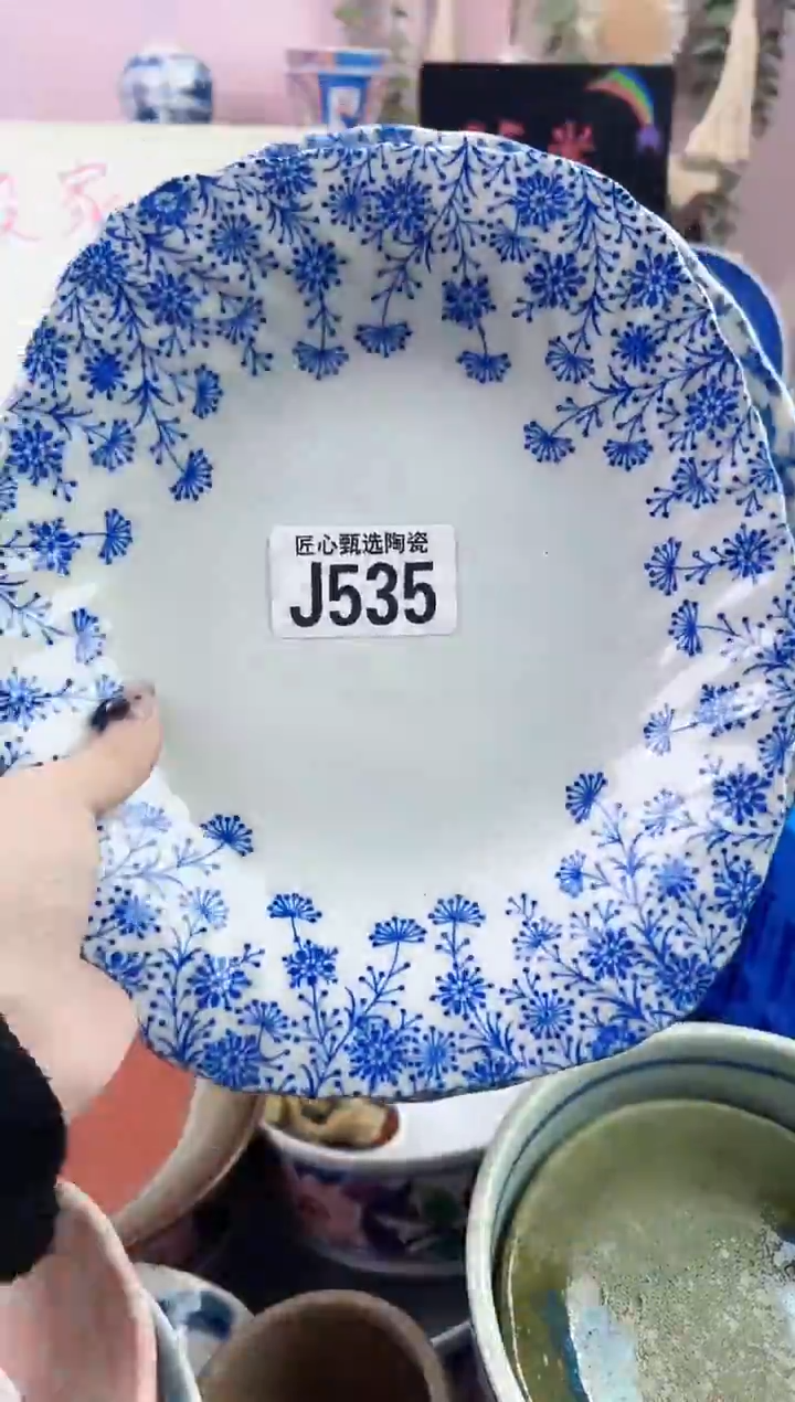 瓷片冬*       J535