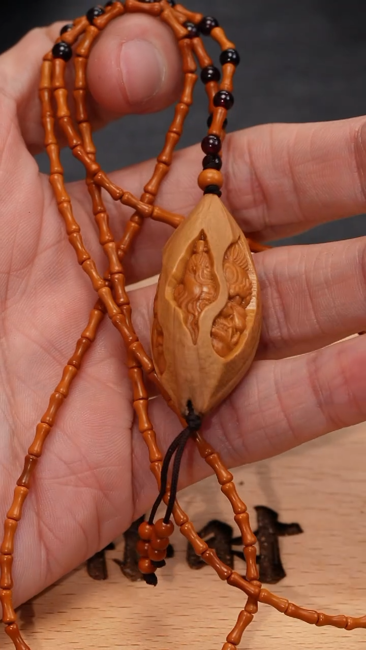 【闪购商品】橄榄核吊坠 橄榄核