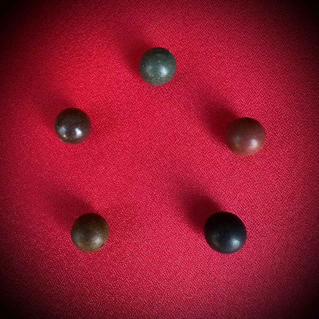 古法手工五行合香珠手串项链