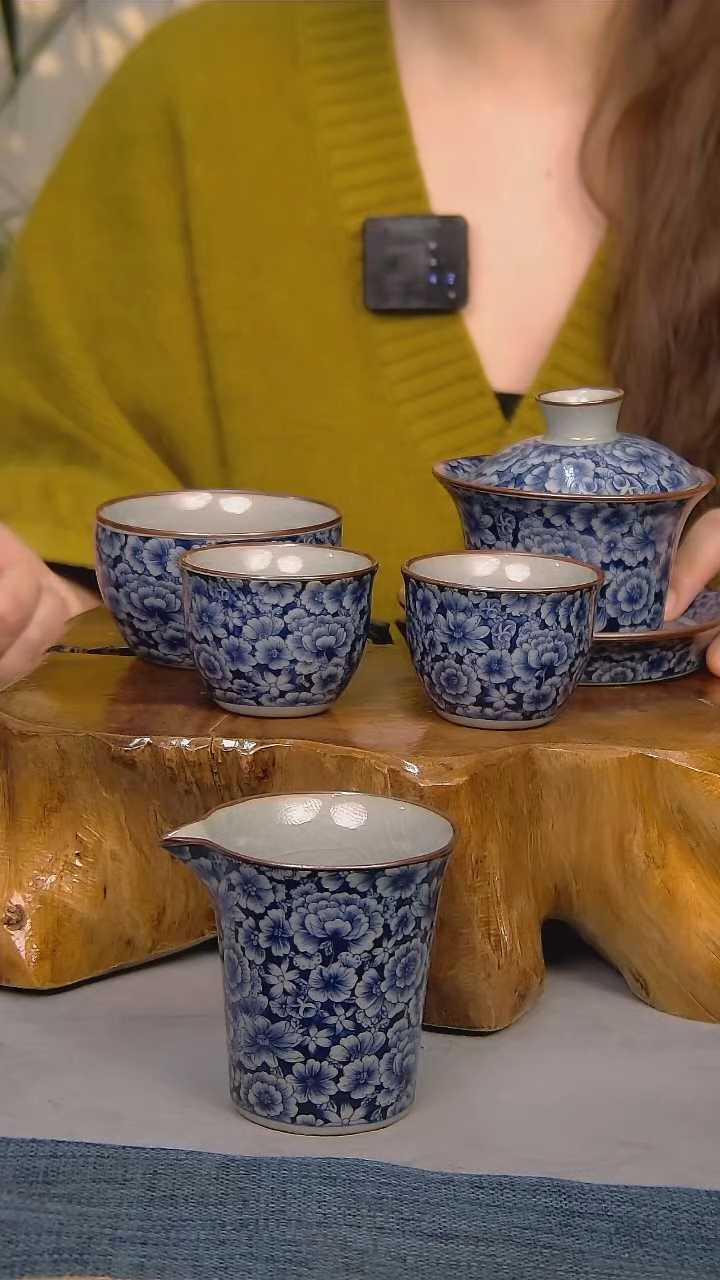 【闪购商品】简装家用款5件套 陶瓷家用茶具系列