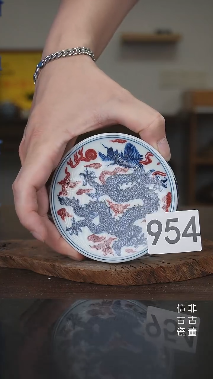 景德镇手工手绘陶瓷微瑕