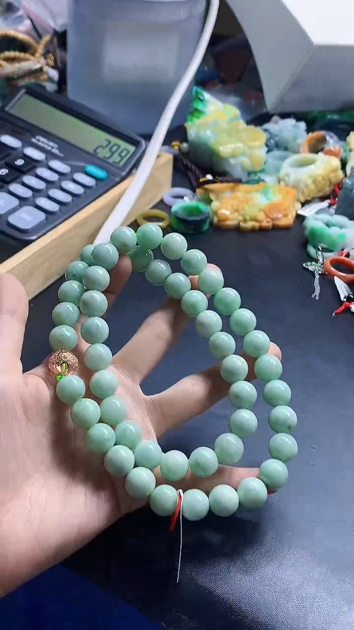 颈饰未镶嵌翡翠天然缅甸a货翡翠