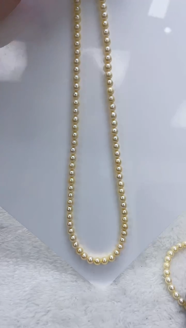 【闪购商品】海水珍珠颈饰银S925镶嵌海水珍珠项链