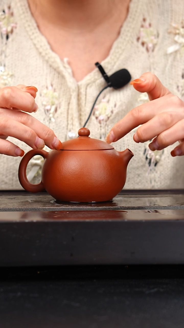 茶壶紫砂黄龙山朱泥西施270cc陈佳欢