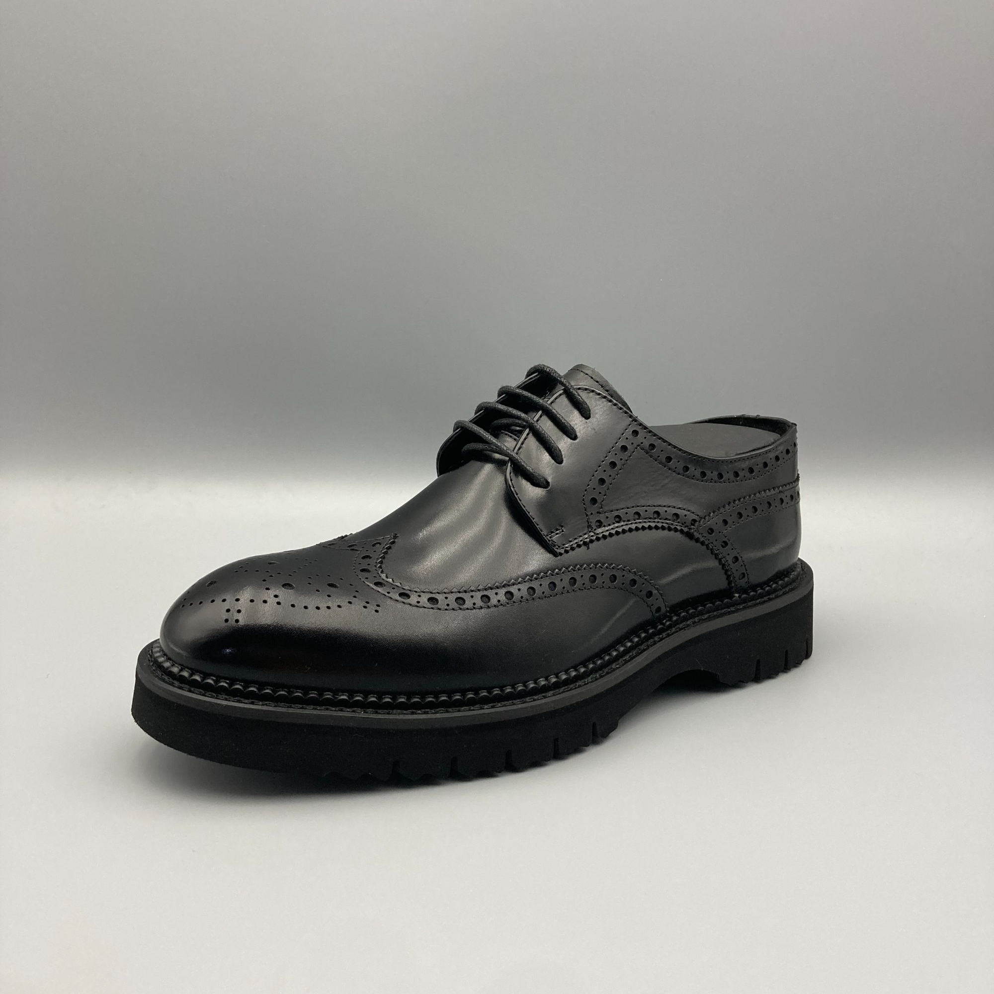 休闲男皮鞋男士单鞋舒适时尚百搭夏季透气86211