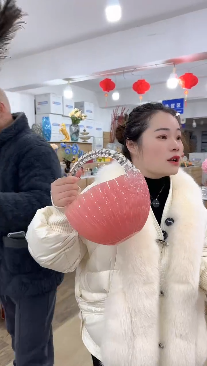 【闪购商品】无铅玻璃迪喜花器-i-早35