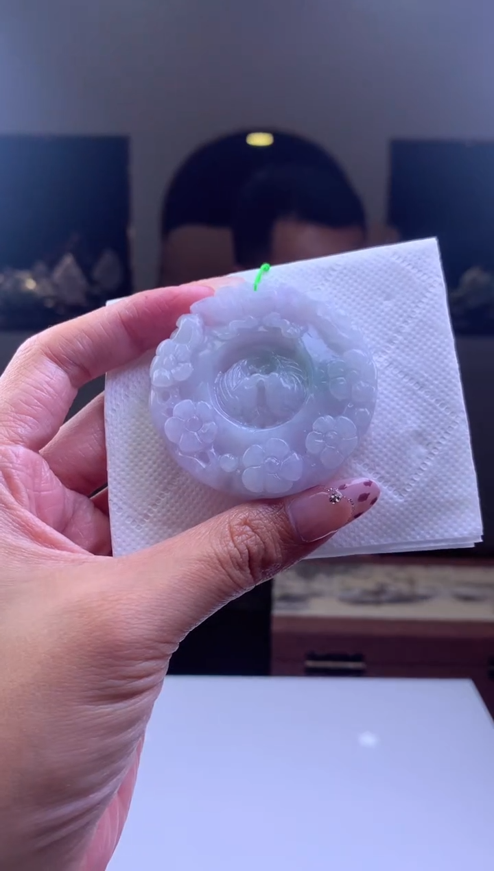 【闪购商品】定制翡翠未镶嵌挂件发货（拍一发一）