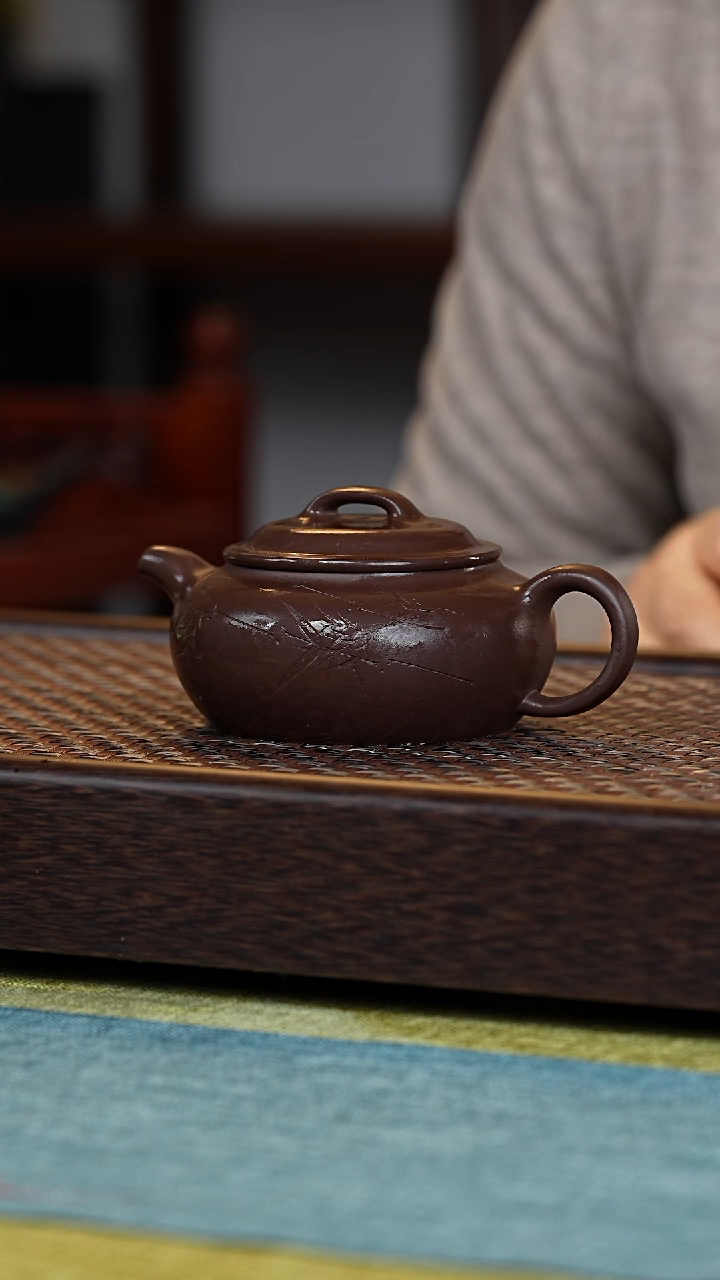 【闪购商品】紫砂茶壶扁玉230毫升