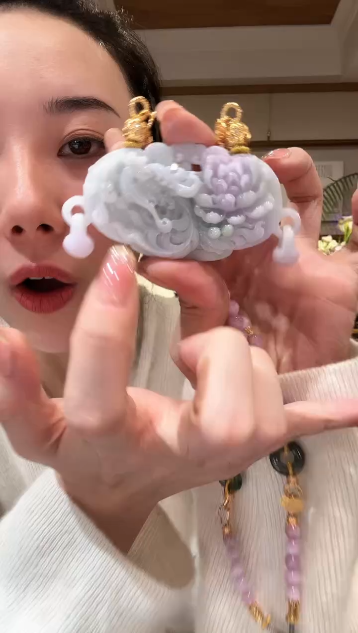 【闪购商品】翡翠颈饰未镶嵌国风