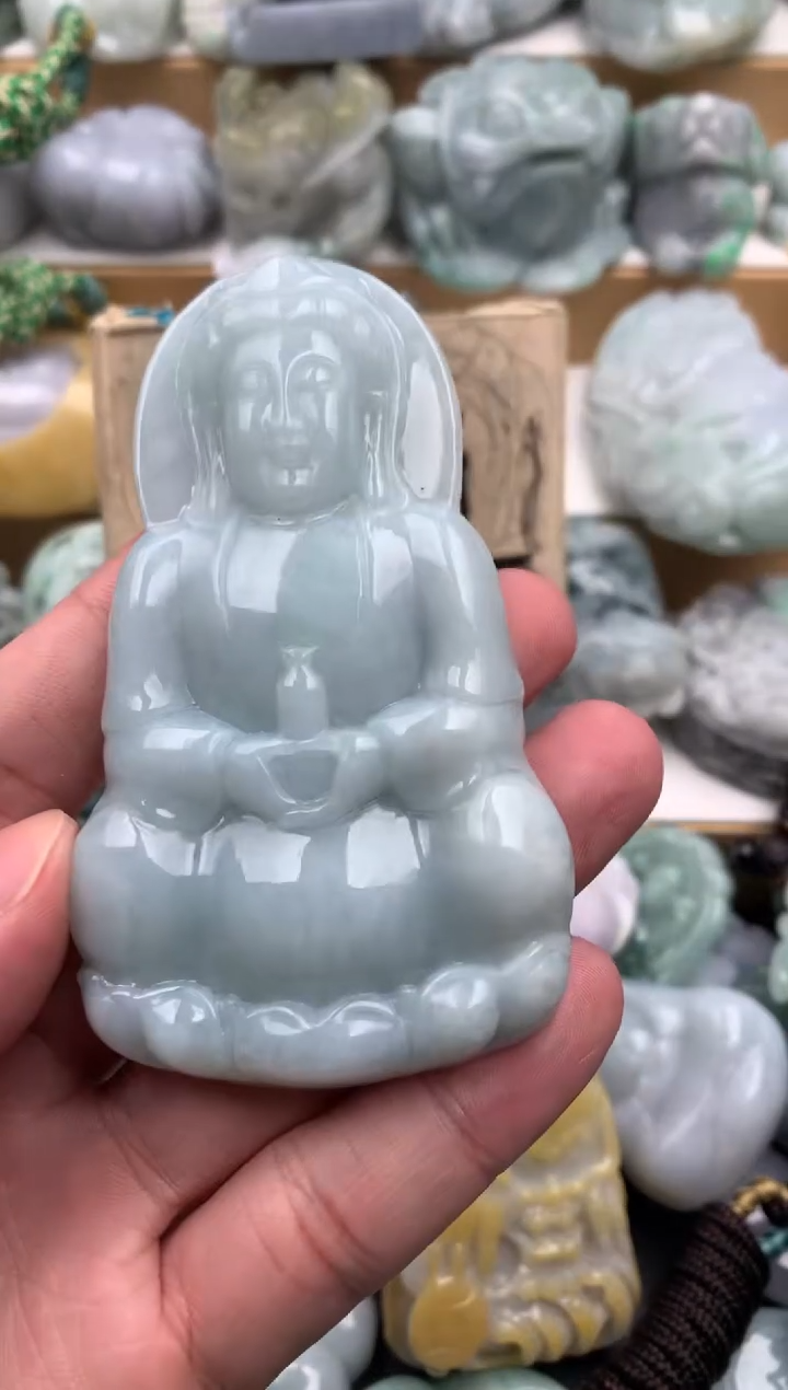 吊坠(不含链)未镶嵌翡翠1